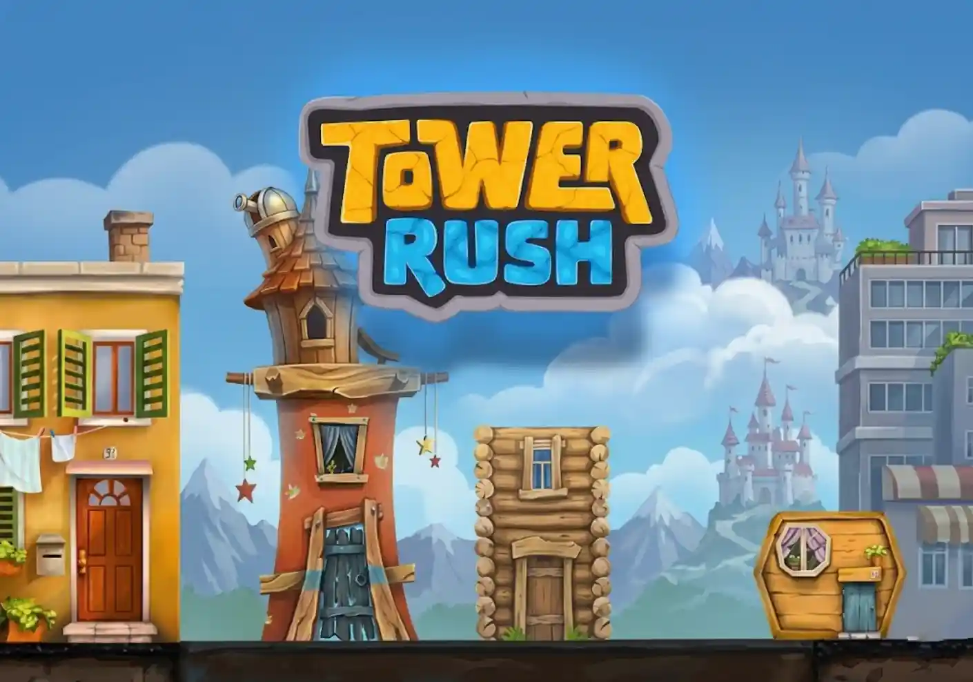 Tower Rush Game by Galaxsys 🌟 97% RTP & Bonus Floors